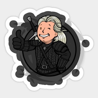 Vault Witcher Sticker